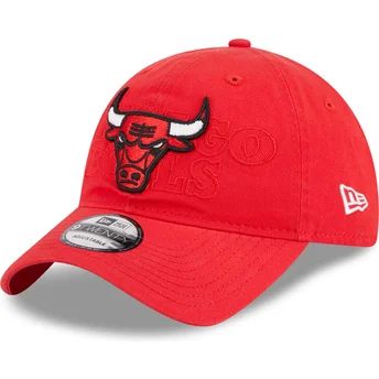 Röd böjd keps justerbar 9TWENTY Draft Edition 2023 från Chicago Bulls NBA av New Era