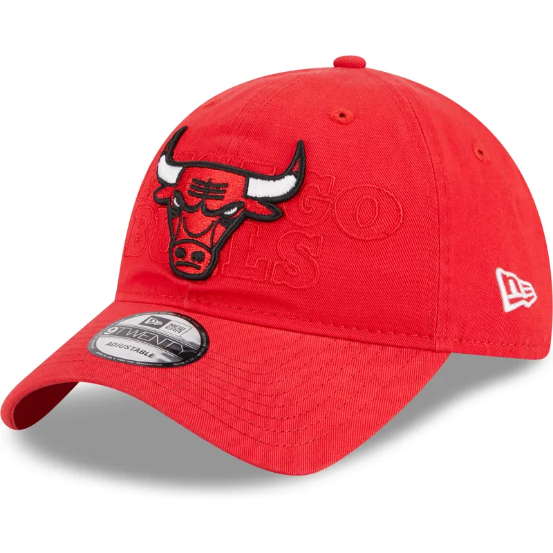 cepice-zaoblena-cervena-nastavitelny-9twenty-draft-edition-2023-chicago-bulls-nba-new-era