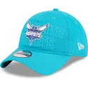 cepice-zaoblena-modra-nastavitelny-9twenty-draft-edition-2023-charlotte-hornets-nba-new-era
