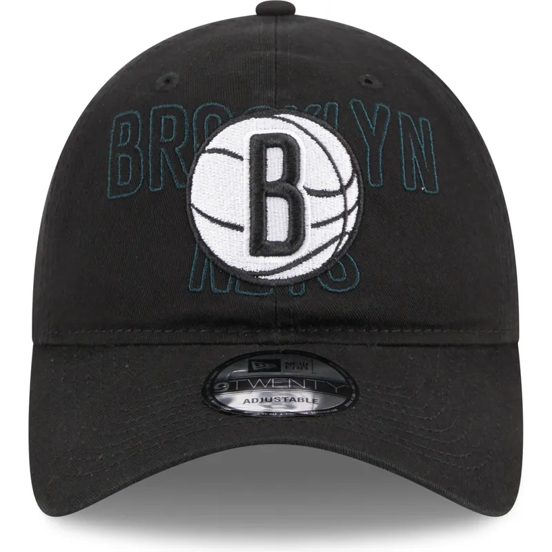 cepice-zaoblena-cerna-nastavitelny-9twenty-draft-edition-2023-brooklyn-nets-nba-new-era