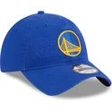 cepice-zaoblena-modra-nastavitelny-pasek-9twenty-draft-edition-2023-golden-state-warriors-nba-new-era