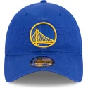 cepice-zaoblena-modra-nastavitelny-pasek-9twenty-draft-edition-2023-golden-state-warriors-nba-new-era