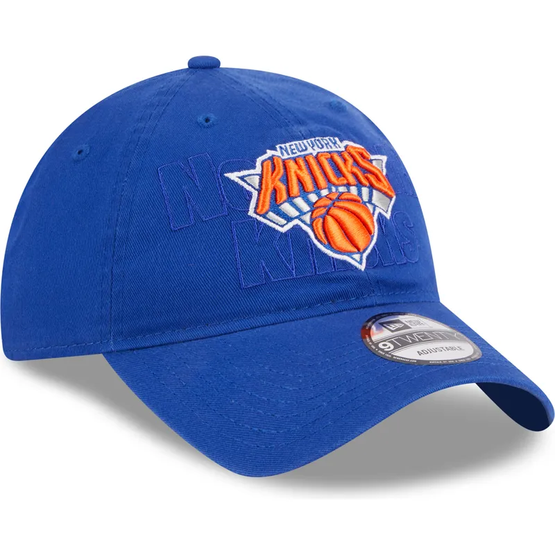 cepice-zaoblena-modra-nastavitelny-9twenty-draft-edition-2023-new-york-knicks-nba-new-era