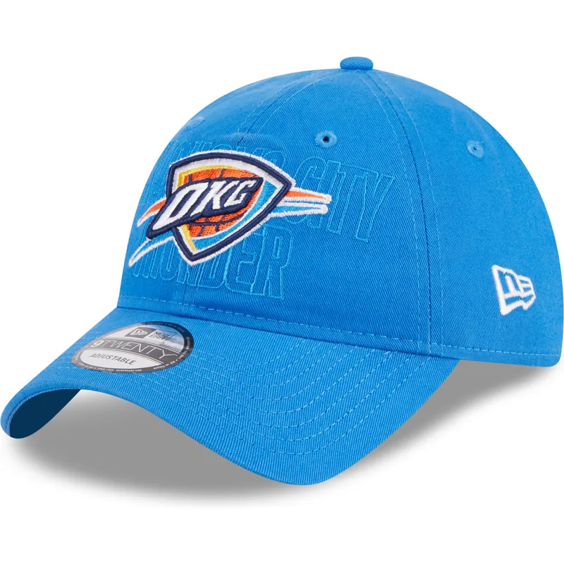 cepice-zaoblena-modra-nastavitelny-9twenty-draft-edition-2023-oklahoma-city-thunder-nba-new-era