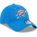 blaue-verstellbare-curved-cap-9twenty-draft-edition-2023-der-oklahoma-city-thunder-nba-von-new-era