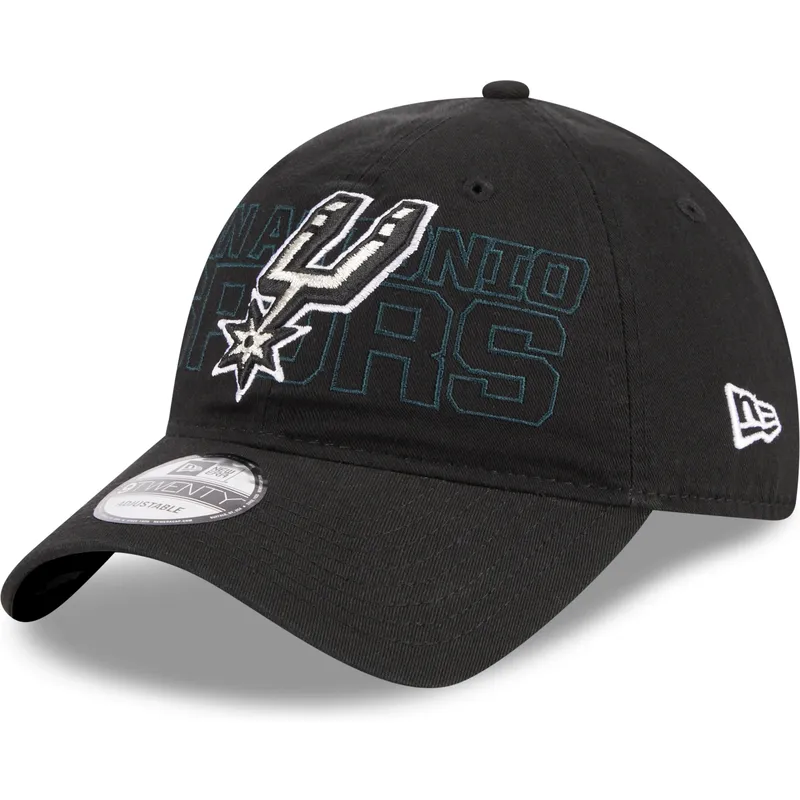 cepice-zaoblena-cerna-nastavitelny-9twenty-draft-edition-2023-san-antonio-spurs-nba-new-era