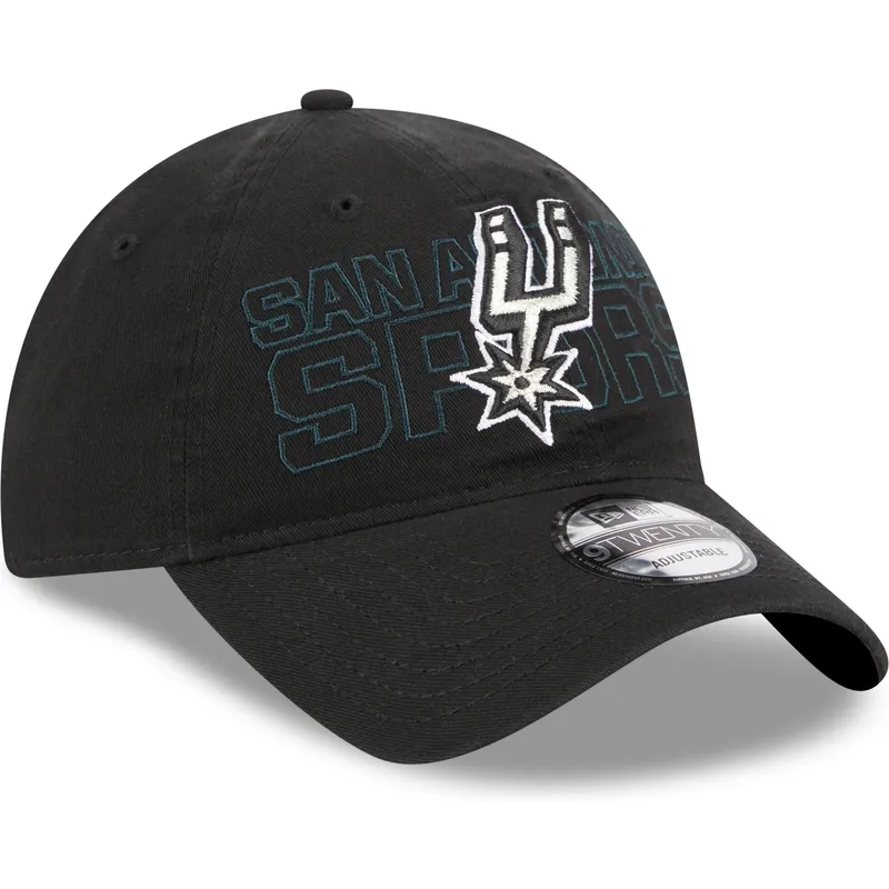 cap-zaoblena-black-adjustable-strap-9twenty-draft-edition-2023-san-antonio-spurs-nba-new-era cap-zaoblena-black-adjustable-strap-9twenty-draft-edition-2023-san-antonio-spurs-nba-new-era