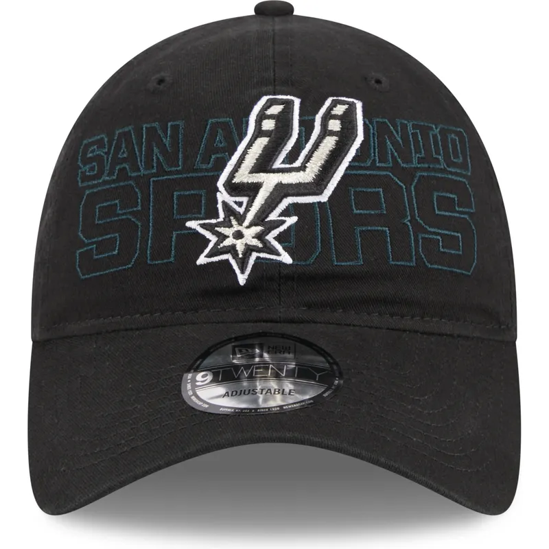 cepice-zaoblena-cerna-nastavitelny-9twenty-draft-edition-2023-san-antonio-spurs-nba-new-era