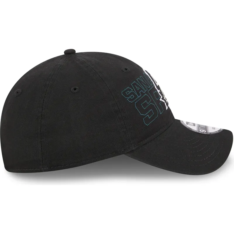 cepice-zaoblena-cerna-nastavitelny-9twenty-draft-edition-2023-san-antonio-spurs-nba-new-era
