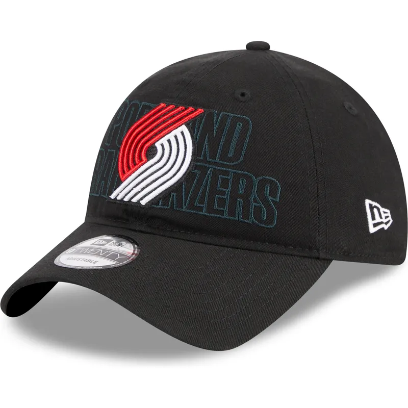cepice-zaoblena-cerna-nastavitelny-9twenty-draft-edition-2023-portland-trail-blazers-nba-new-era
