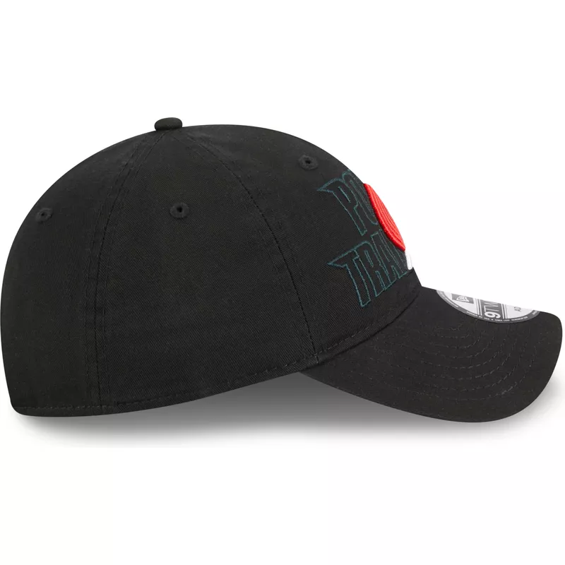 new-era-curved-brim-9twenty-draft-edition-2023-portland-trail-blazers-nba-black-adjustable-cap
