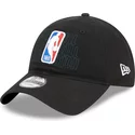 new-era-curved-brim-9twenty-draft-edition-2023-nba-black-adjustable-cap