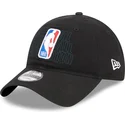 svart-justerbar-bojd-keps-9twenty-draft-edition-2023-nba-fran-new-era