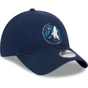 cepice-zaoblena-namornicka-modra-nastavitelny-9twenty-draft-edition-2023-minnesota-timberwolves-nba-new-era