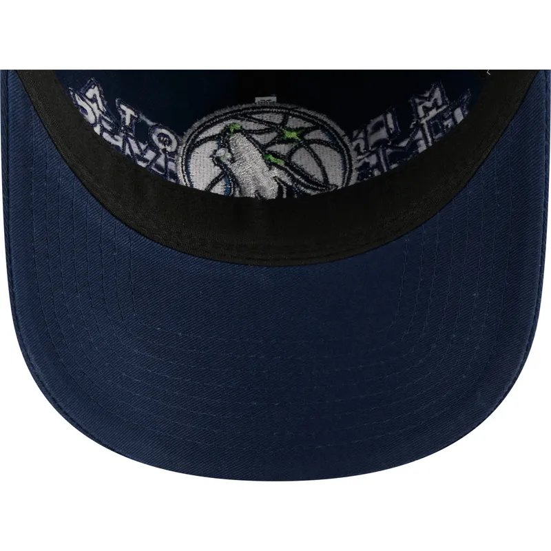 marineblaue-verstellbare-gebogene-kappe-9twenty-draft-edition-2023-der-minnesota-timberwolves-nba-von-new-era