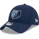 cepice-zaoblena-namornicka-modra-nastavitelny-9twenty-draft-edition-2023-memphis-grizzlies-nba-new-era