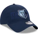 cepice-zaoblena-namornicka-modra-nastavitelny-9twenty-draft-edition-2023-memphis-grizzlies-nba-new-era