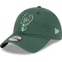 cepice-zaoblena-zelena-nastavitelny-9twenty-draft-edition-2023-milwaukee-bucks-nba-new-era
