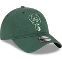cepice-zaoblena-zelena-nastavitelny-9twenty-draft-edition-2023-milwaukee-bucks-nba-new-era