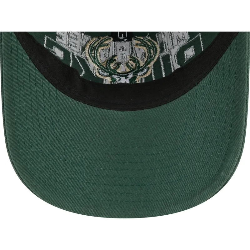 cepice-zaoblena-zelena-nastavitelny-9twenty-draft-edition-2023-milwaukee-bucks-nba-new-era