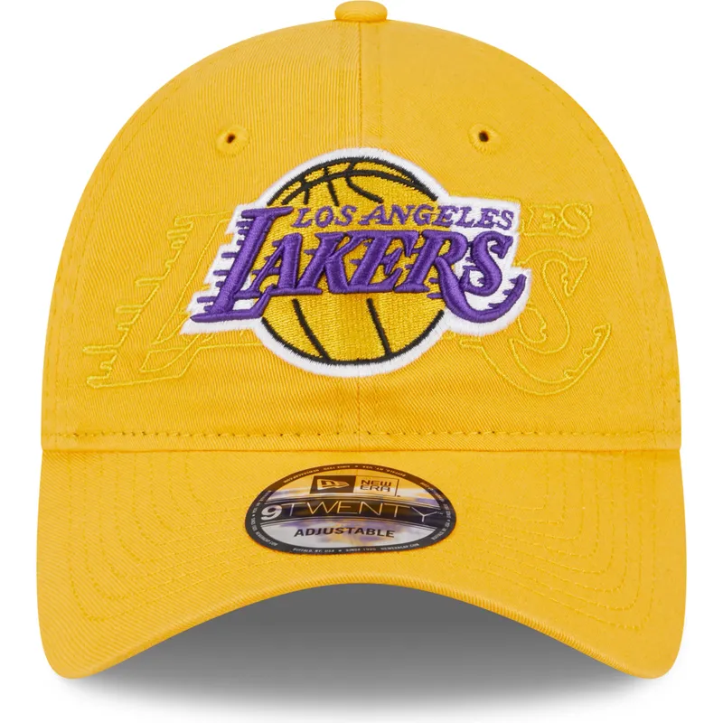 cepice-zaoblena-zluta-nastavitelny-9twenty-draft-edition-2023-los-angeles-lakers-nba-new-era