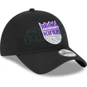schwarze-verstellbare-9twenty-draft-edition-2023-kappe-der-sacramento-kings-nba-von-new-era