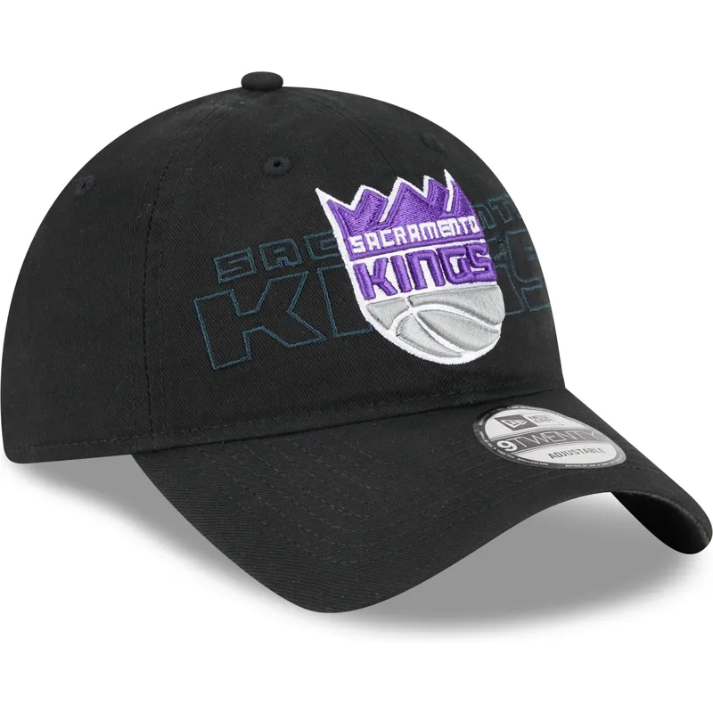cepice-zaoblena-cerna-nastavitelny-9twenty-draft-edition-2023-sacramento-kings-nba-new-era