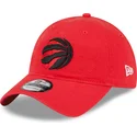 cepice-zaoblena-cervena-nastavitelny-pasek-9twenty-draft-edition-2023-toronto-raptors-nba-new-era