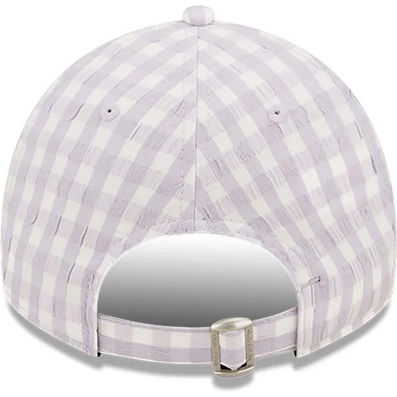 cepice-zaoblena-fialova-nastavitelny-9twenty-gingham-new-york-yankees-mlb-new-era