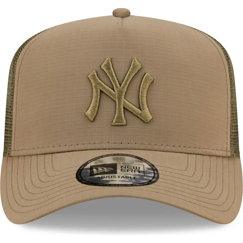 cepice-zaoblena-zelena-snapback-a-frame-tech-ripstop-new-york-yankees-mlb-new-era