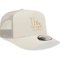 cepice-zaoblena-bezova-snapback-a-frame-tech-ripstop-los-angeles-dodgers-mlb-new-era