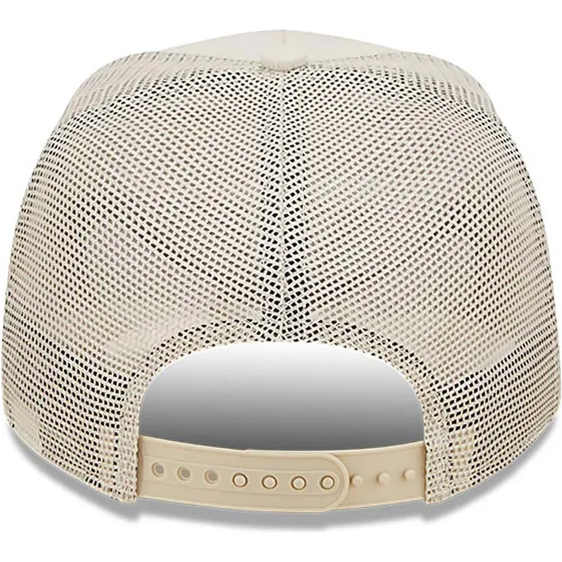 cepice-zaoblena-bezova-snapback-a-frame-tech-ripstop-los-angeles-dodgers-mlb-new-era