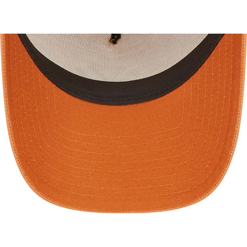 cepice-zaoblena-hneda-snapback-a-frame-tech-ripstop-new-york-yankees-mlb-new-era