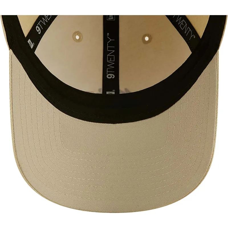 beige-verstellbare-curved-cap-9twenty-herringbone-von-new-era