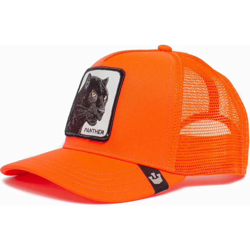 orange-trucker-cap-panther-black-panther-the-farm-von-goorin-bros