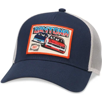 Čepice zaoblená námořnická modrá snapback International Speedway Valin American Needle