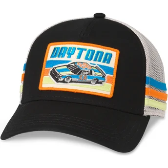 Čepice zaoblená žádné zvíře černá snapback Daytona International Speedway Tri Color American Needle