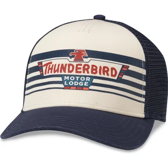 Čepice zaoblená námořnická modrá snapback American Needle