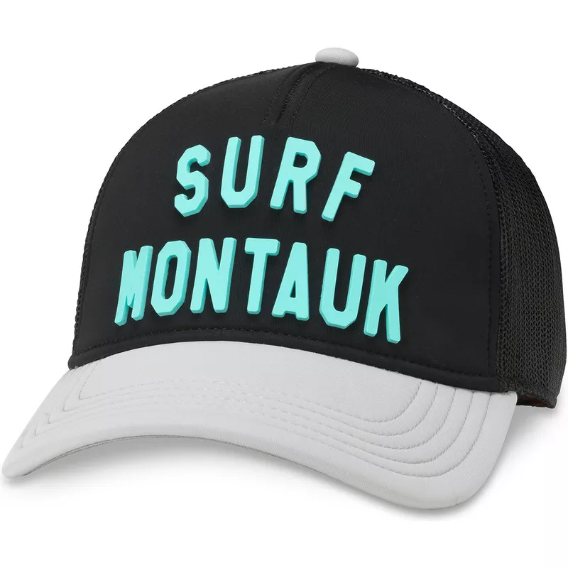 american-needle-surf-montauk-riptide-valin-black-and-grey-snapback-trucker-hat