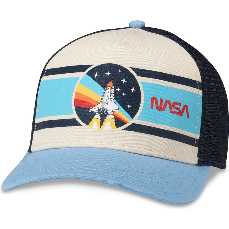 american-needle-nasa-sinclair-snapback-trucker-cap-in-beige-marineblau-und-hellblau
