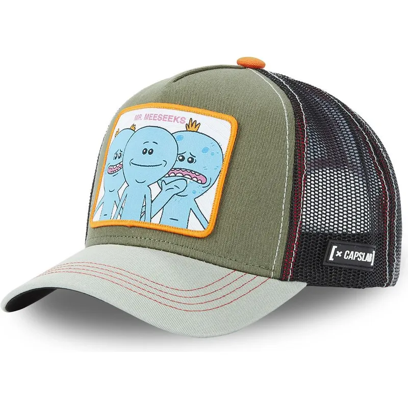 cepice-zaoblena-zelena-snapback-mrm1-mr-meeseeks-rick-a-morty-capslab