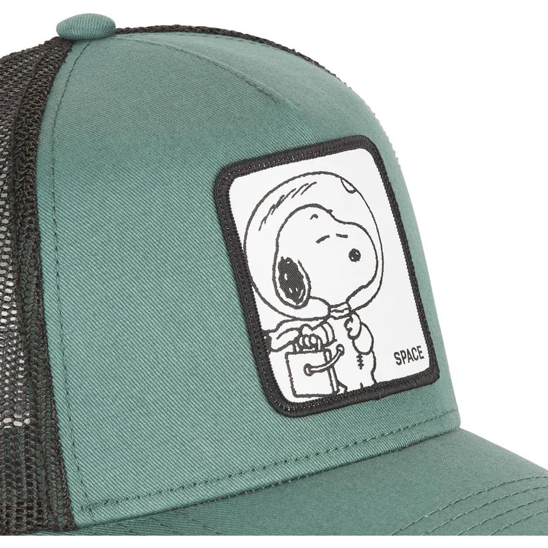 cepice-zaoblena-zelena-snapback-space-sp2-snoopy-arasidy-capslab