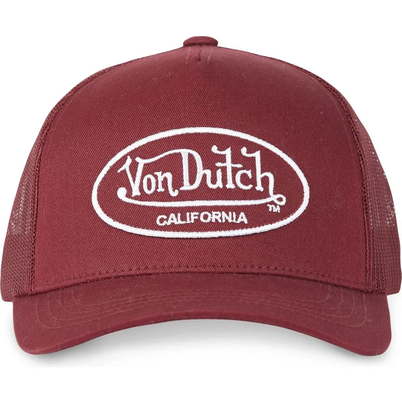 cepice-zaoblena-cervena-nastavitelny-lof-b1-von-dutch cepice-zaoblena-cervena-nastavitelny-lof-b1-von-dutch