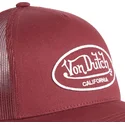 cepice-zaoblena-cervena-nastavitelny-lof-b1-von-dutch