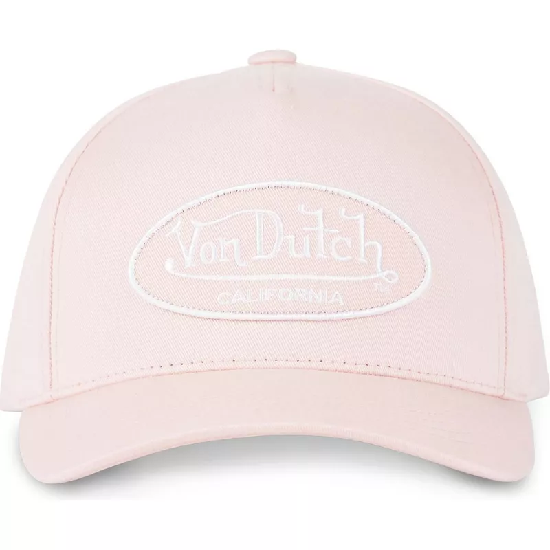 von-dutch-curved-brim-lof-c1-pink-adjustable-cap