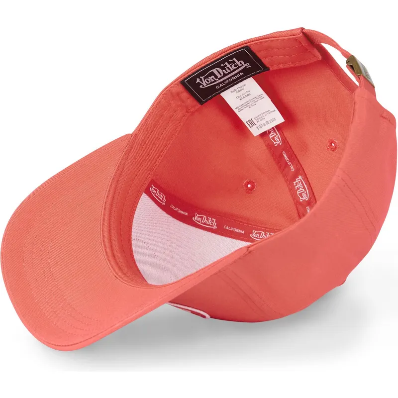 rote-verstellbare-curved-cap-lof-c4-von-von-dutch