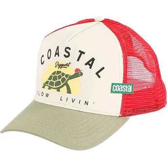 Čepice zaoblená žádné zvíře vícebarevná snapback Support Slow Livin HFT Coastal