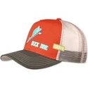 cepice-zaoblena-oranzova-snapback-duck-dive-hft-coastal
