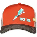 cepice-zaoblena-oranzova-snapback-duck-dive-hft-coastal