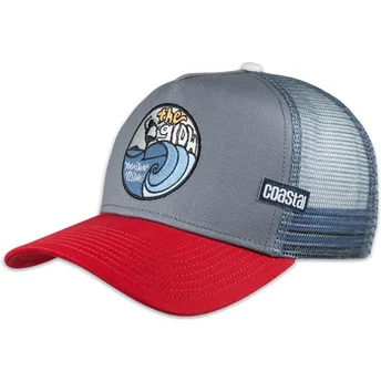 Čepice zaoblená žádné zvíře šedá snapback The Glow HFT Coastal